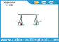 स्ट्रिंगिंग टूल 30-50 केएन लीवर टाइप केबल ड्रम सरल रील पे-ऑफ स्टैंड