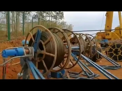 हाइड्रोलिक केबल ड्रम जैक स्टैंड