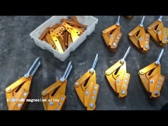 एसीएसआर कंडक्टर के लिए एल्यूमीनियम सीएमओएलओएनजी क्लैंप स्व क्लैंप