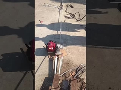 केबल खींचने और उठाने के लिए 1T पोर्टेबल गैस विंच