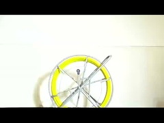 लंबाई फाइबरग्लास फाइबर सर्प केबल डक्ट रॉडर पुश रॉड दूरसंचार के लिए ऑप्टिकल फाइबर केबल खींचने और