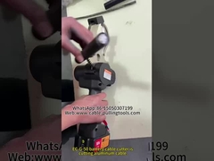 एक मशीन यह सब कर सकते हैं! अल और क्यू केबल काटने, एसीएसआर कंडक्टर, स्टील स्ट्रैप तारों.