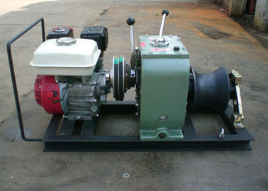 खरीदें High Efficiency Fast Petrol Cable Winch Puller Engine Powered Capstan 3 Ton online manufacture