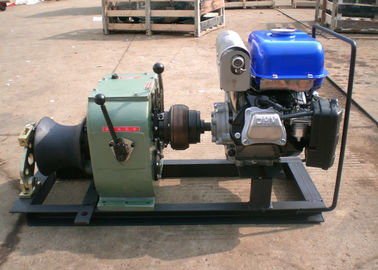 खरीदें High Speed 3 Ton Yamaha Gasoline Engine Powered Winch Winch Puller For Cable Pulling online manufacture