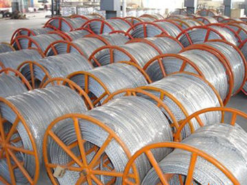खरीदें Anti Twisted Pilot Rope Galvanised Steel Wire Rope For Transmission Line online manufacture