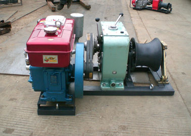 खरीदें 50 KN Diesel Engine Cable Winch Puller Light Weight in Fast Speed online manufacture