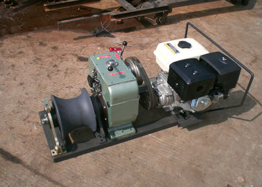 खरीदें 5 Tons Petrol Engine Cable Winch Puller / gasoline engine powered winch online manufacture