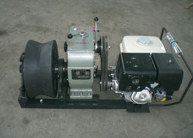 खरीदें Cable Winch Puller 5 Ton Gas Engine Powered Winch with Honda GX390 13HP online manufacture