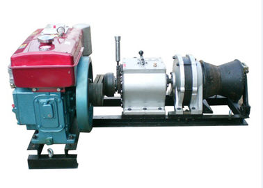 खरीदें Cable Pulling Winches 5 Ton Variable Speed Diesel Power Winch For Tower Erection online manufacture