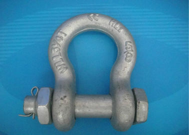 खरीदें High Strength Forged Shackle Used for Tract Wire Rope and Other Tools in Construction online manufacture