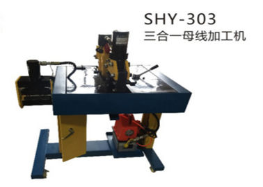 खरीदें SHY-303 Multi Function Hydraulic Bus bar Processor Machine for Cutting,Punching and Bending online manufacture