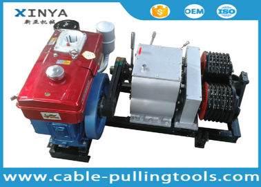 खरीदें Double Drum Hoist Winch 5 Ton with Diesel Engine for tower erection online manufacture