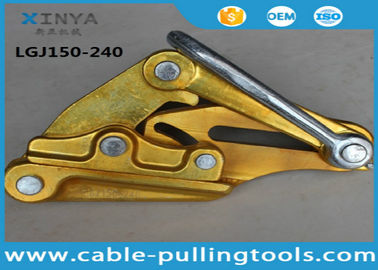 खरीदें 30KN Light Weight Aluminum alloy Wire Pulling Grip Clamp for 150-240mm2 ACSR online manufacture