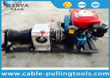 खरीदें Power Construction Cable Winch Puller With Water Cooled Diesel Engine online manufacture