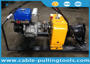 खरीदें 8T Petrol Powered Winch For Cable Pulling Project Overhead Line Transmission online manufacture