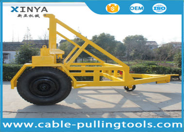 खरीदें 5 Ton Hydraulic Wire Rope Drum Trailer Cable Reel Trailer Underground Cable Tools online manufacture
