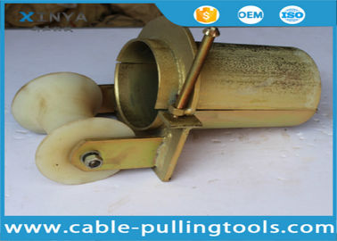 खरीदें Bell Mouth Cable Roller for Pulling 100mm Cable With Nylon Wheel online manufacture