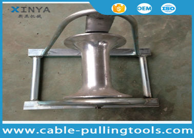खरीदें Straight Aluminum Cable Roller Zinc Plated With Max Diameter 150mm Cable online manufacture