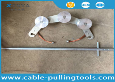 खरीदें Aluminum Alloy SHL75D Hook Grounding Pulley Block , 6-38mm Conductor Wire online manufacture