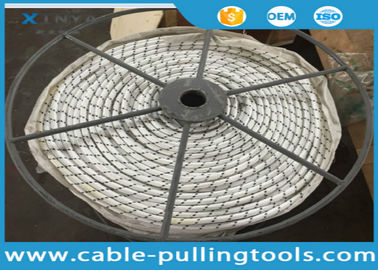 खरीदें High Strength Fiber Optic Cable Tools Polyester PP Double Braided Rope For Pulling OPGW online manufacture