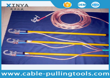 खरीदें 110 KV Earthing Device Safety Tools Electrician 220KV With Copper Wire / Ground Clip online manufacture