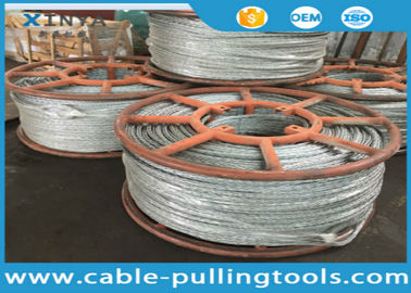खरीदें Hexagon 12 Strands Galvanized Anti Twist Wire Rope Transmission Steel Pilot Rope online manufacture