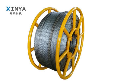 खरीदें 18mm 210KN Breaking Load Galvanized Anti Twist Wire Rope Hexagon with 12 strands online manufacture
