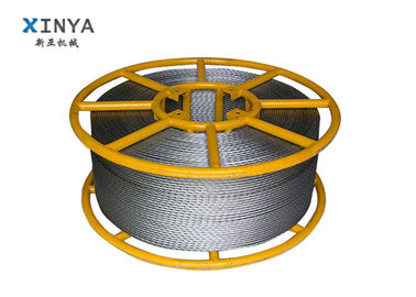 खरीदें Hexagon Anti Twisted Pilot Rope Galvanised Steel Wire Rope With 12 Strands online manufacture