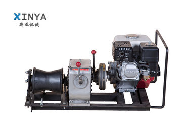 खरीदें 1 Ton Honda Engine Compact Electric Cable Winch Puller to Stringing Wire online manufacture