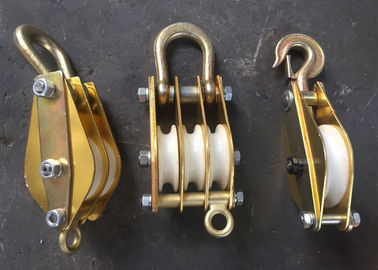 खरीदें Aluminium Alloy Block And Tackle Pulley 20KN for Power Construction online manufacture