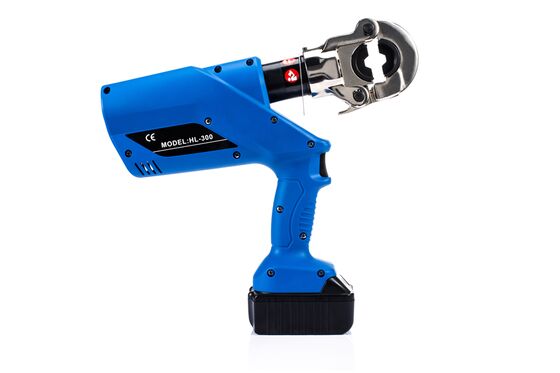 खरीदें Portable Hydraulic Crimper with 60KN Crimping Force and 10-300mm² Range for Copper & Aluminum Pipes | 18V Battery-Powered Plumbing Press Tool online manufacture