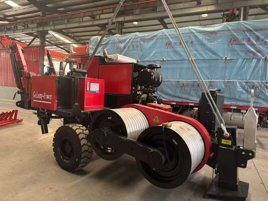 खरीदें एसए-वाईक्यू180 डीजल हाइड्रोलिक पुलर 180kN अधिकतम खींचने के बल के साथ, उन्नत हाइड्रोलिक सिस्टम, और पावर लाइन निर्माण के लिए उच्च दक्षता डीजल इंजन online manufacture