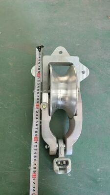 खरीदें SH10TY यूनिवर्सल ब्लॉक पावर रोलर 10KN रेटेड लोड और कॉम्पैक्ट और पोर्टेबल ओवरहेड पावर लाइन स्ट्रिंगिंग के लिए एल्यूमीनियम व्हील के साथ online manufacture