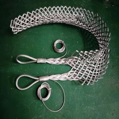 उच्च शक्ति स्टेनलेस स्टील जस्ती डबल पक्षों खींचें लपेटें केबल खींचना पकड़