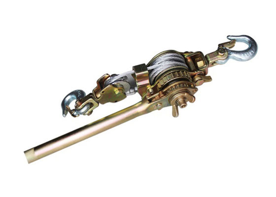 1 ¢ 3 टन हाथ केबल खींचने वाला तार रस्सी रॅचेट खींचने वाला मैनुअल ऑपरेशन और संक्षारण प्रतिरोधी खत्म के साथ