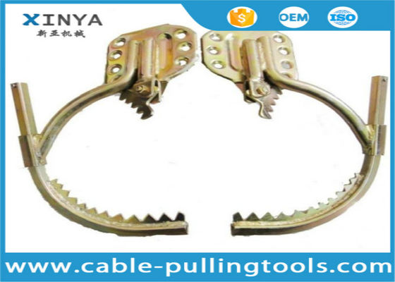 भारी शुल्क इलेक्ट्रिकल लकड़ी के पोल क्लाइम्बर के लिए स्पाइक्स के साथ अधिकतम 400 मिमी लकड़ी के पोल